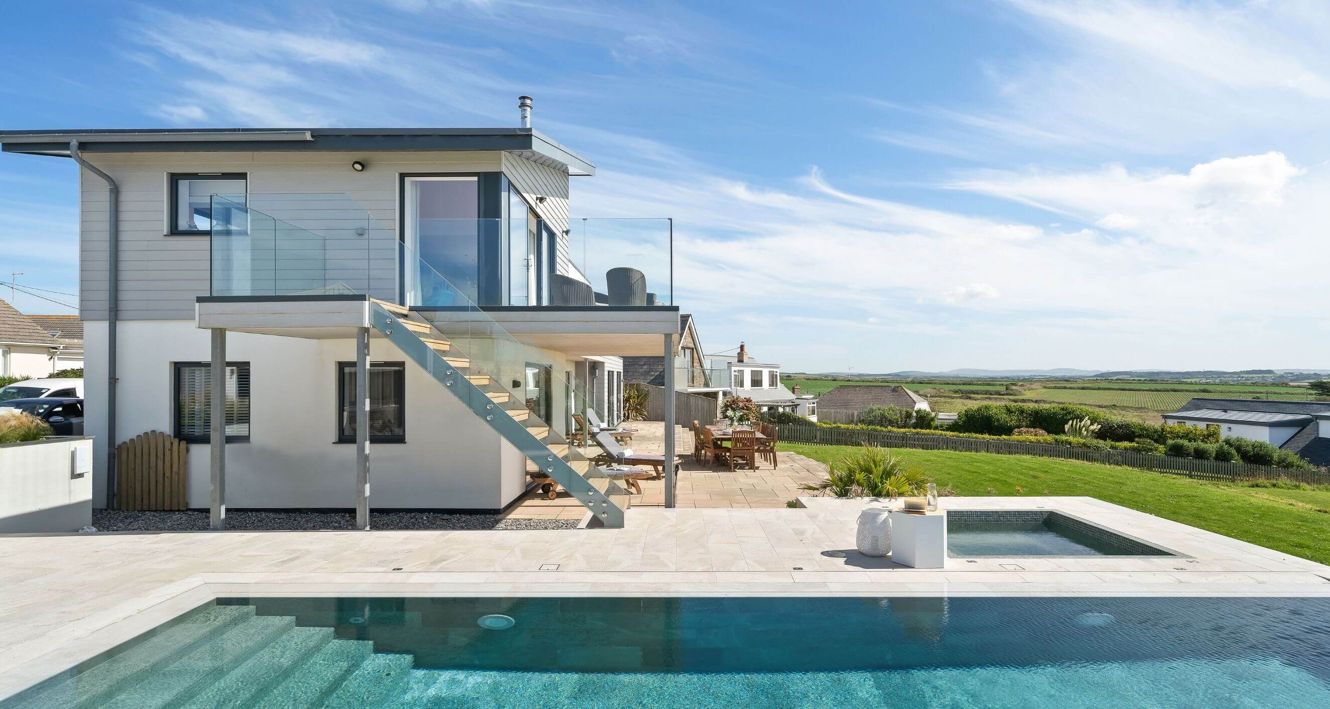 New Luxury Holiday Homes For 2024 Join The Wait List For Our Three   Panorama Mawgan Porth Copy (2) 